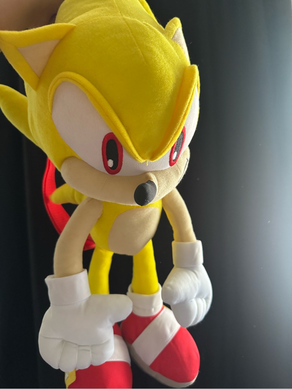 Super Sonic Plush Toy - Yellow Kids Character Plush